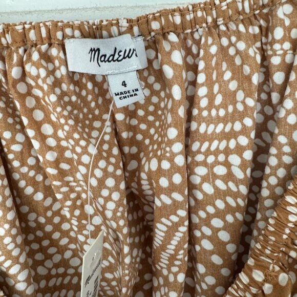 Madewell Balloon Sleeve Maxi- NEW w/ Tags! - Picture 6 of 8